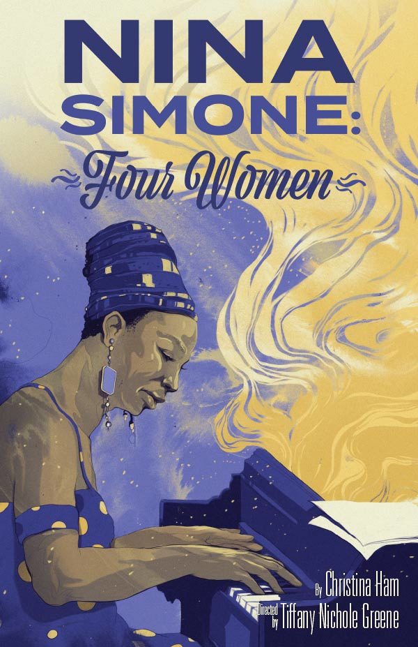 1963 Nina Simone Concert Poster 